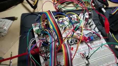 YM2612+PSG MIDI breadboard prototype complete