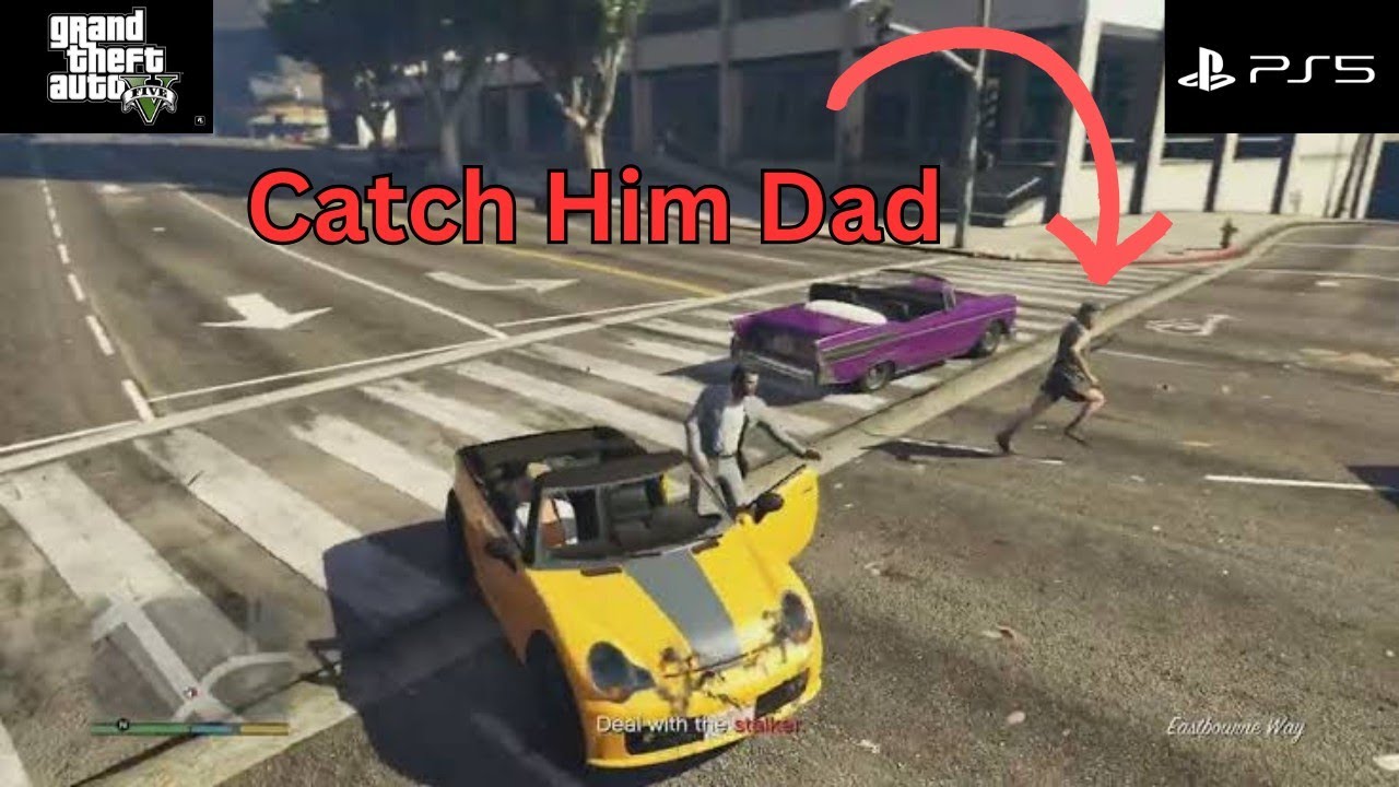 GTA 5 | Michael Saves Tracey From Stalker | Doting Dad Mission | PS5 Gameplay Walkthrough HD