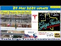 Topping ceremony impact report conduit install  more 24 may 2024 giga texas update 0735am