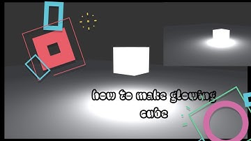 how to make glowing cube in prisma 3d pls support 🥰