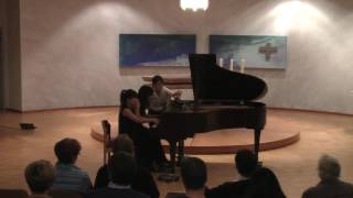20161022 만하임한인교회 Benefizkonzert 2부 B. Smetana - Die Moldau für Klavier zu vier Händen