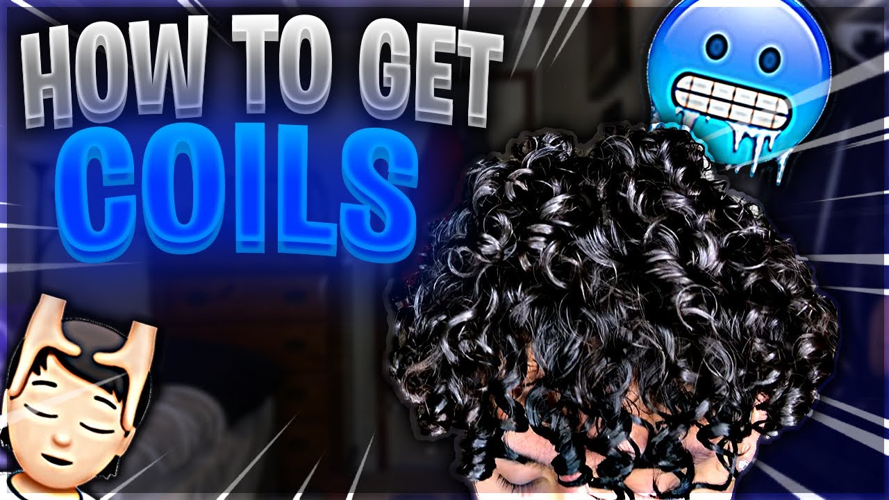 How To COIL Your Curly Hair / Perm Hair Coil Tutorial YouTube