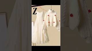 Select Your Favourite Dress Choose Your Name Letter