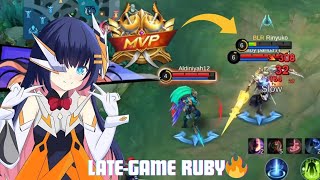 CAN LATE-GAME RUBY SAVE THE MATCH??? PLAYING AGAIN AFTER 10 MONTHS!!!🥀 | Road to Mythic