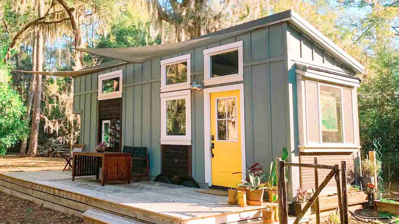 Stunning Beautiful Urban Craftsman Tiny Home in Savannah, GA | Living ...