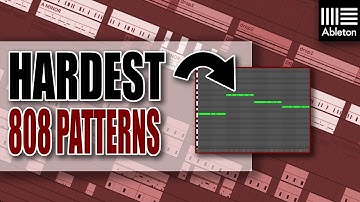 HARDEST 808 Patterns | Ableton Tutorial