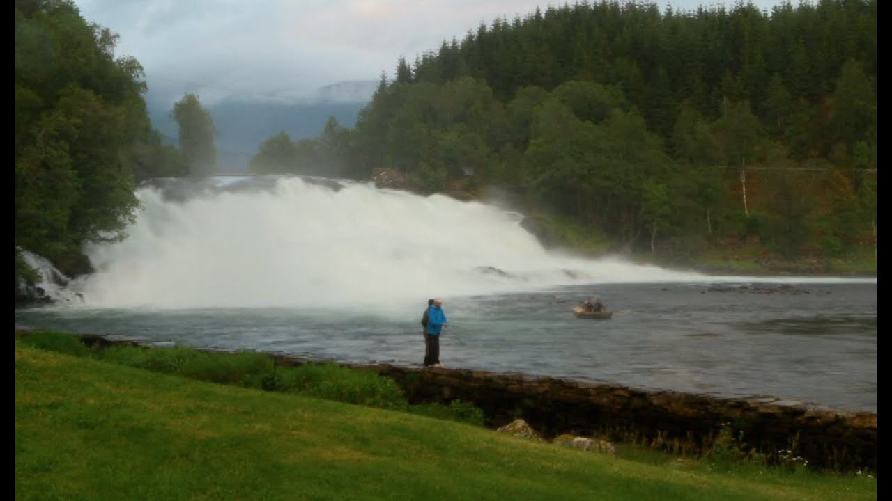 Laksefiske/Salmonfishing Gaula 2012 Osfossen Neteland Production HD