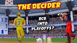 ⚡️THE DECIDER⚡️ RCB INTO PLAYOFFS❔❤️