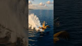 WINGS ON WATER — Vishnu &amp; Garuda Aqua Aerobatics#HindiSongs #BollywoodStyle #Garuda #Vishnu