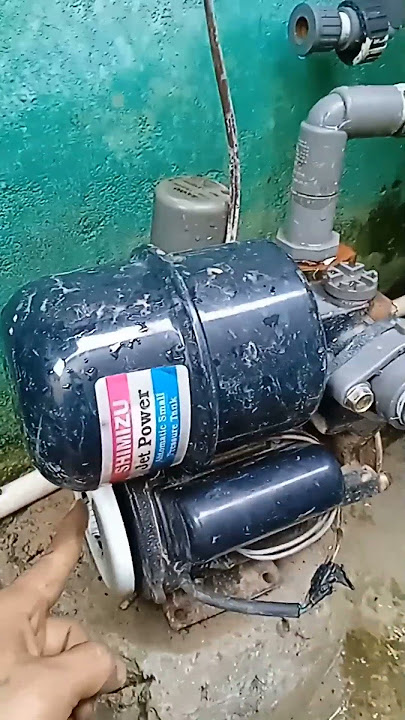 pompa air bunyi tapi tidak berputar #shorts