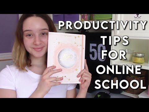 How to be Productive for Back to School | Productivity Tips for Online School