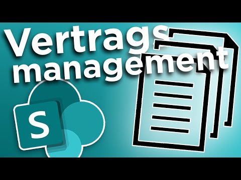 VERTRAGSMANAGEMENT | Verträge mit SharePoint Online einfach und wirkungsvoll verwalten