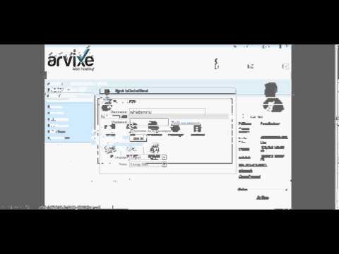 arvixe login issue while creating database.