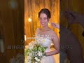ドレスに合わせるアクセサリー迷いますよね....ウェディングドレスには女性らしさ溢れるフリンジイヤリングもおすすめです✨みんさんはどんなアクセサリーを合わせたいですか？ #shorts