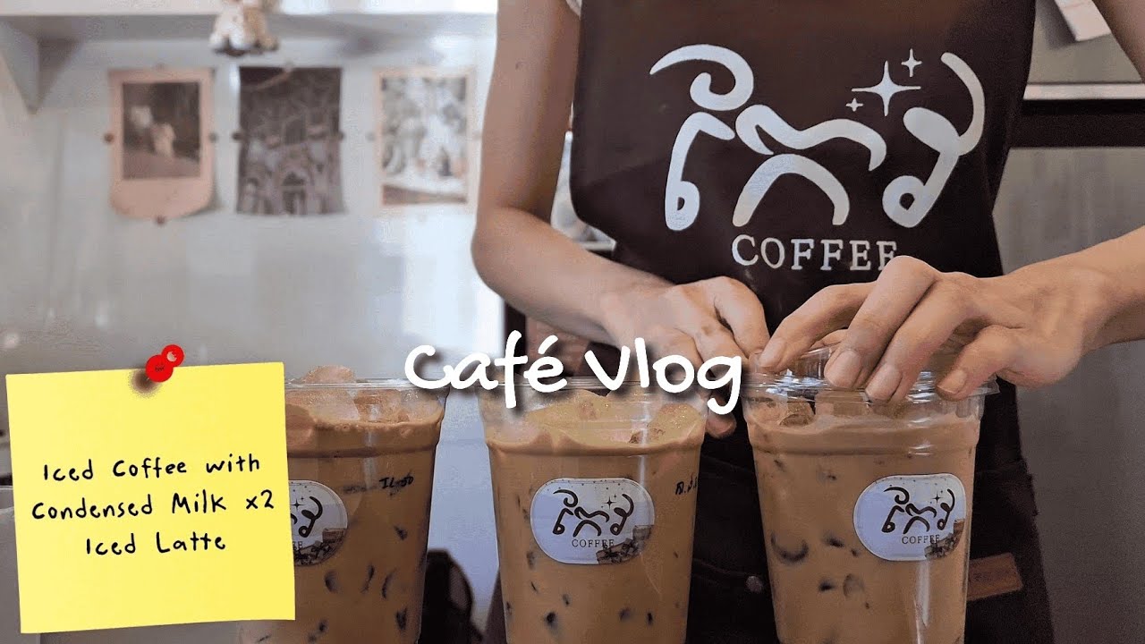 Relaxing Café Vlog / asmr (Part 4)