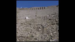 El teatro de Pérgamo, el más empinado del mundo.  #curiosidades #shortvideo #antiguo #cultura