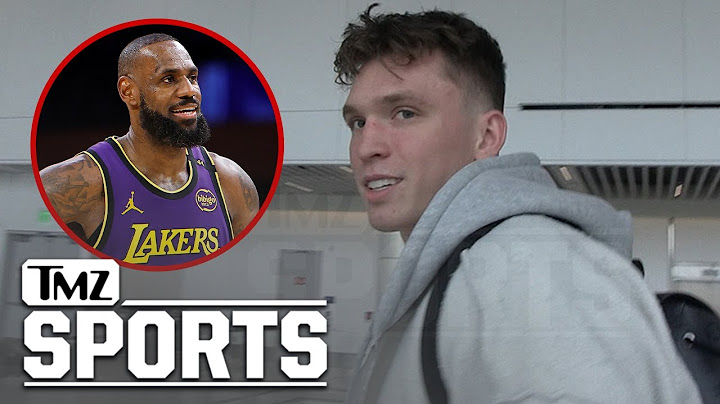 Dalton Knecht Says He & LeBron James 'Could Run It' In L.A. 'For Another 5, 10 Years' | TMZ Sports