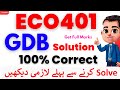 Eco401 GDB Solution 2024 || Eco401 GDB Solution 2023 || Eco401 gdb 2024 solution || Eco401 Gdb 2024