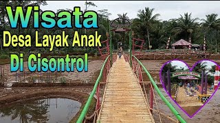 Wisata desa layak anak di Cisontrol. (Rancah - Ciamis) | Taman Baca anak Rancagejlig