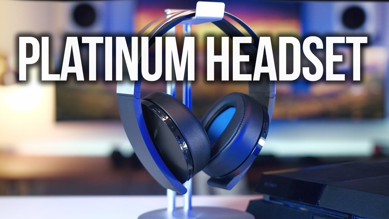 tennis Get cold spherical PlayStation 4 Platinum Wireless Headset Review! - YouTube