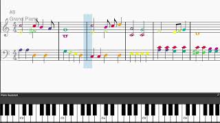 Pomp And Circumstance by Edward Elgar - Easy piano tutorials with sheetmusic