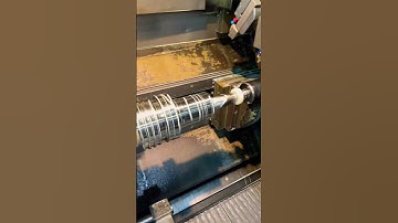 CNC LATHE TURNING, Hicell-23 Run with Tail stock