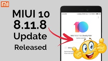 Miui 10 8.11.8 Update Released 🔥🔥