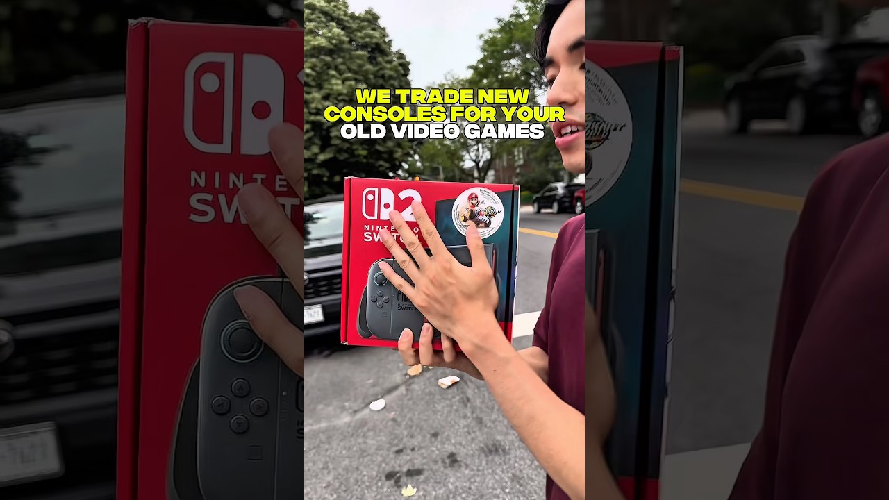 У нас в наличии новые консоли Switch 2, доступные для обмена!