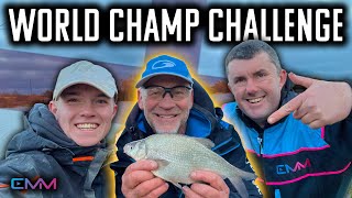 World Champion takes on the Catch More CHALLENGE!