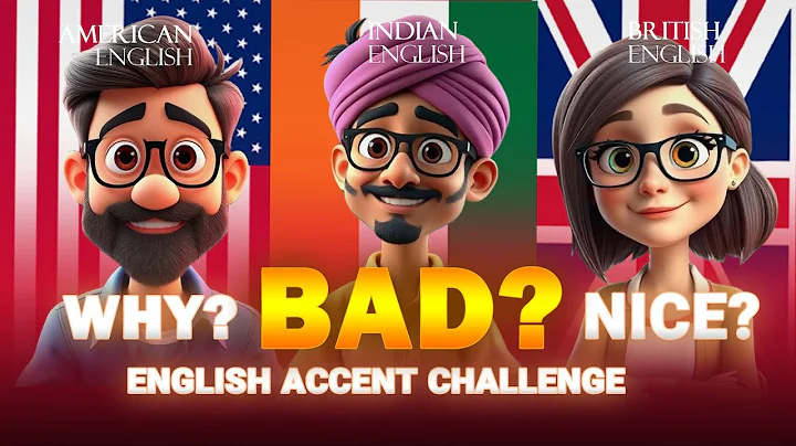 ONE language THREE DIFFERENT ACCENTS | American vs Indian vs British | English Accent Challenge