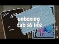RE-UNBOXING TAB S6 LITE + ACCESSORIES | where & what i bought.🌸