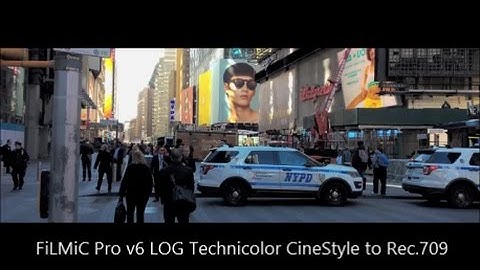 FiLMiC Pro v6 tutorial Technicolor CineStyle to Rec.709 LUT (my Favorite)