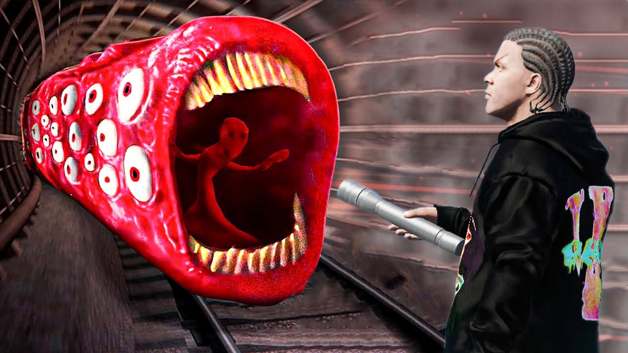 L-AM GASIT pe TRAIN EATER in GTA 5!