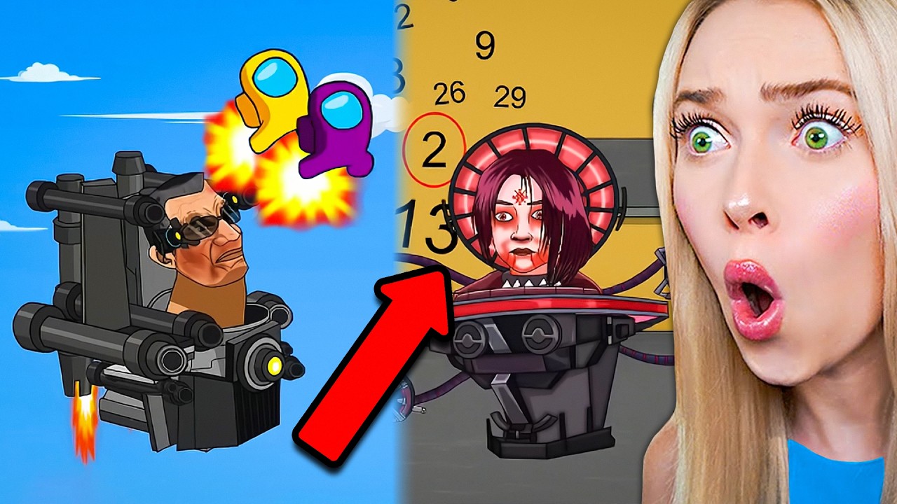 SKIBIDI TOILET VS MINI CREWMATES?!