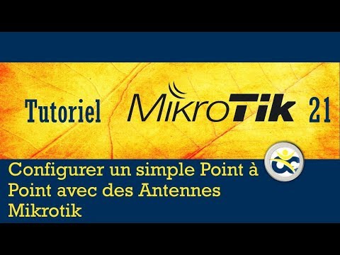 Mikrotik Tutorial 21 Configuring a point-to-point between two Mikrotik antennas (2019)