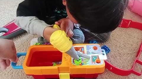 Unboxing Vtech Drill & Learn Toolbox Pro