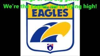 West Coast Eagles original theme song  (Lyrics)