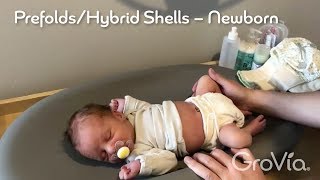 Prefolds/Hybrid Shells On A Newborn