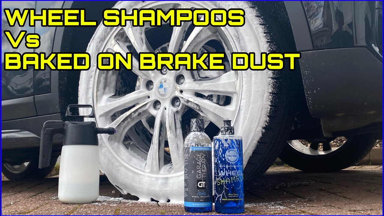 Filthy Track Wheels - Testing the Infinity Wax Wheel Shampoo