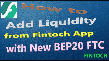 How to Add liquidity from Fintoch App | Create Liquidity for Team Income | No need to go Pancakeswap