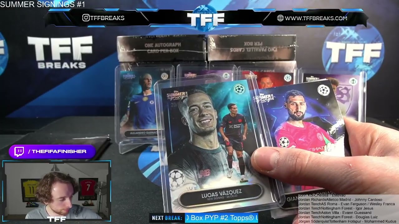 Topps® UCC Summer Signings 2025 10 Box PYP #1