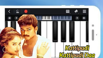 Kattipudi Kattipudi Song | Easy Piano Notes | Kushi | Thalapathy Vijay |  Mumtaj | Deva