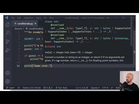 Python 101 Tutorial - if else conditional statements for dynamic ...