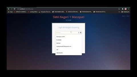 Sistem Informasi Bimbingan Konseling