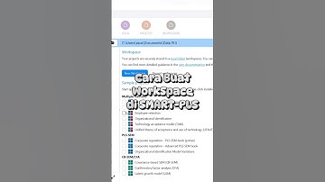 Buat Workspace Untuk Simpan Project di SmartPLS 4