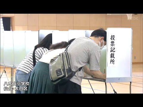 【仙台市議会議員選挙2023速報】午前11時の推定投票率9.29％前回を0.22ポイント上回る 各投票所で投票進む「地域のことを考えてくれる人に」