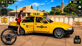 Taxi Driving Simulator 3D Gameplay | Pick Up Passangers | Android mobile game  screenshot 5