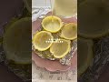 レモンポセット🍋レンジで作れる簡単お菓子🎀