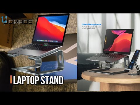 Ergonomic Aluminum Laptop Computer Stand