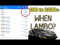 $100 to $2000 | When Lambo??